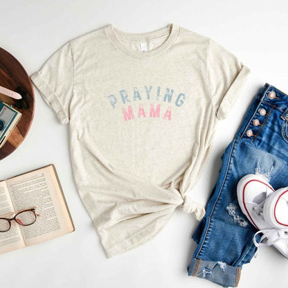 Praying Mama Short Sleeve Graphic Tee