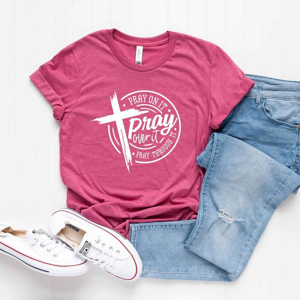 Pray Over It Short Sleeve Graphic Tee