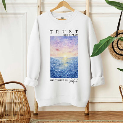 Trust God's Plan Graphic Sweatshirt