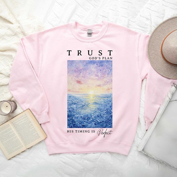 Trust God's Plan Graphic Sweatshirt