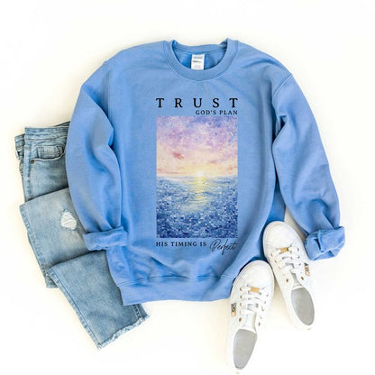 Trust God's Plan Graphic Sweatshirt