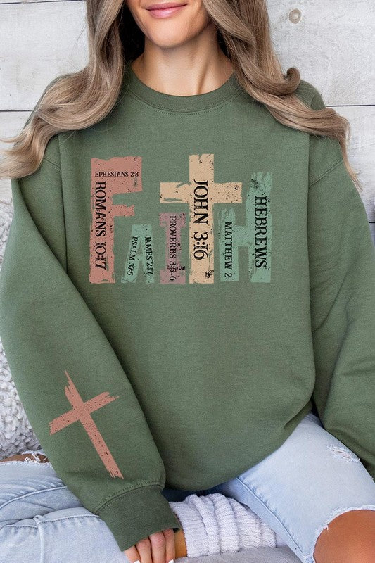 Faith Christian Graphic Sweatshirt