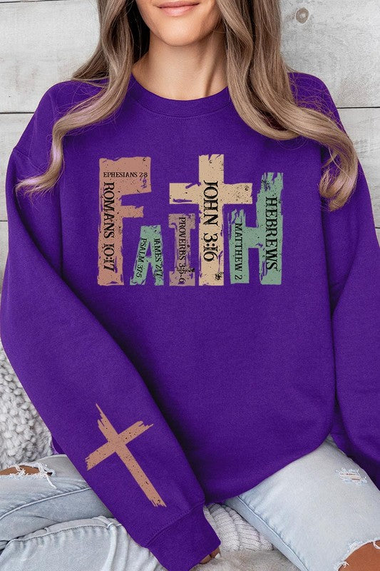 Faith Christian Graphic Sweatshirt