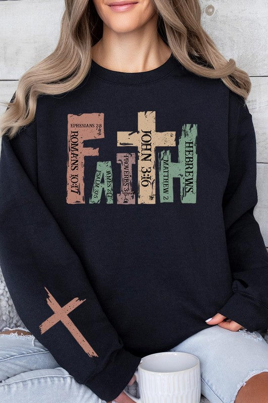 Faith Christian Graphic Sweatshirt