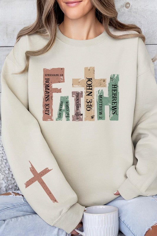 Faith Christian Graphic Sweatshirt