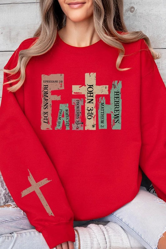 Faith Christian Graphic Sweatshirt