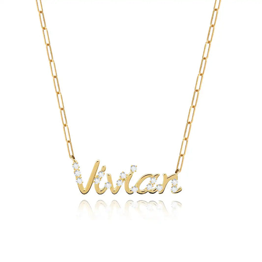 Custom Name Necklace Style ER113