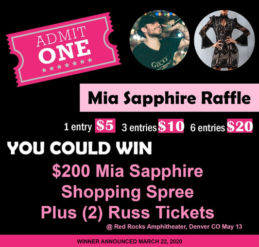 Mia Sapphire Spring Raffle Giveaway